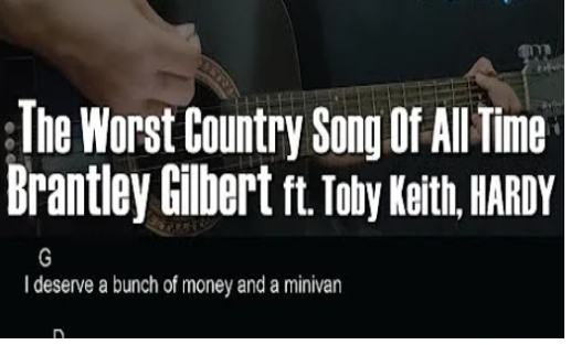 You are currently viewing The Worst Country Song Of All Time Chords